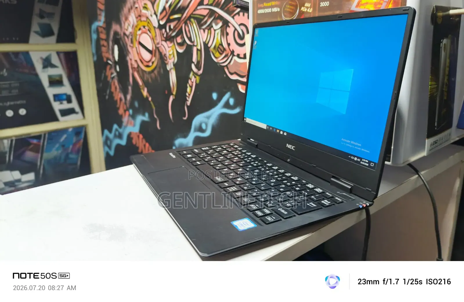 Laptop NEC 4GB Intel Core i5 HDD 128GB
