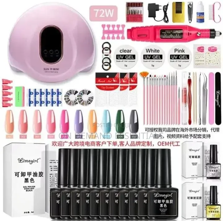 New Professional Nail Polish Kit Set