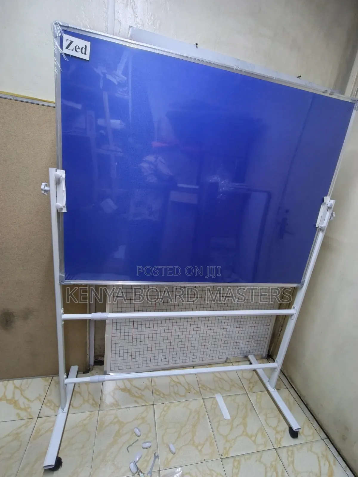 Noticeboard Notice Board + Movable Stand
