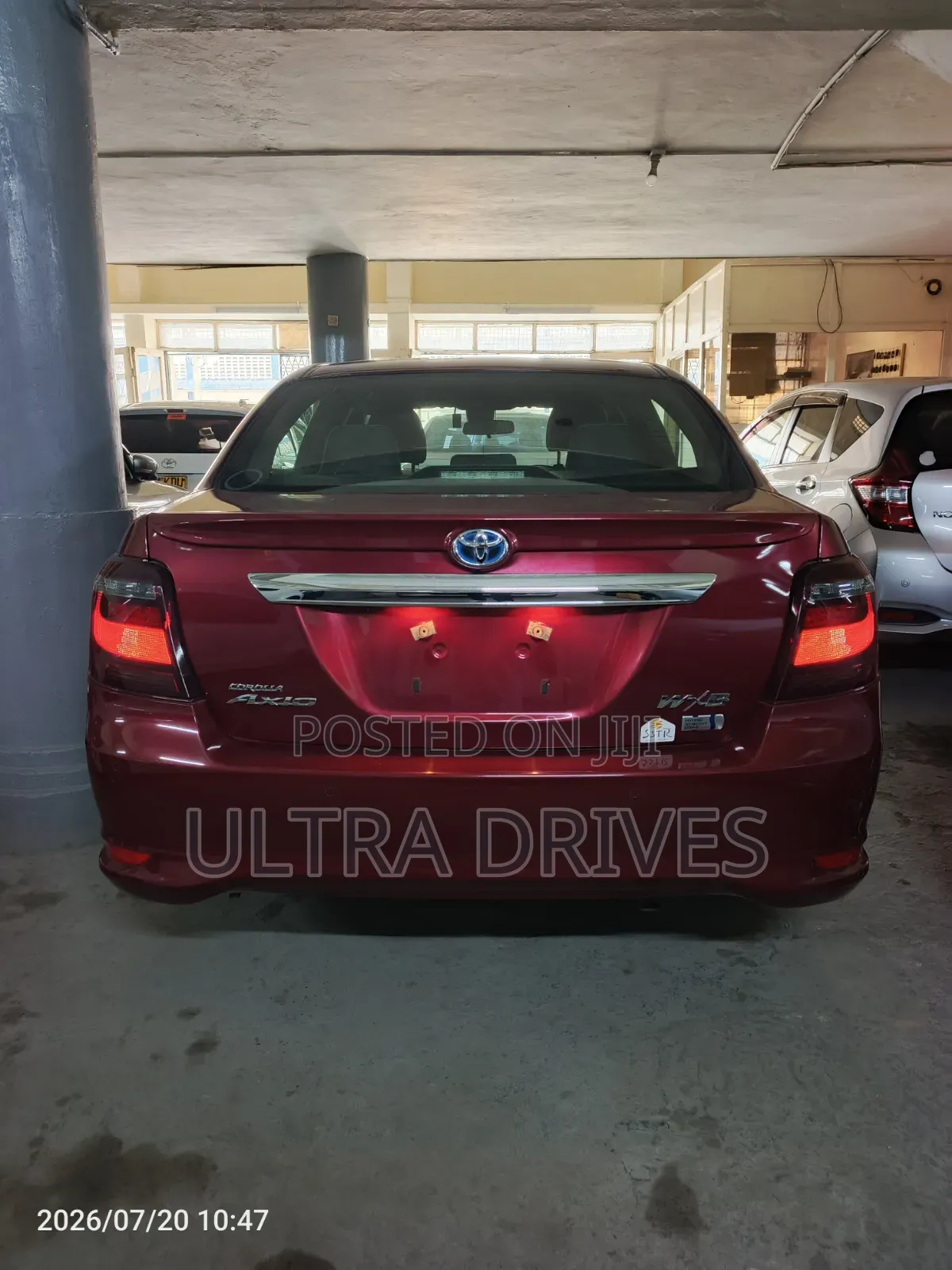 Toyota Axio 2019 Maroon