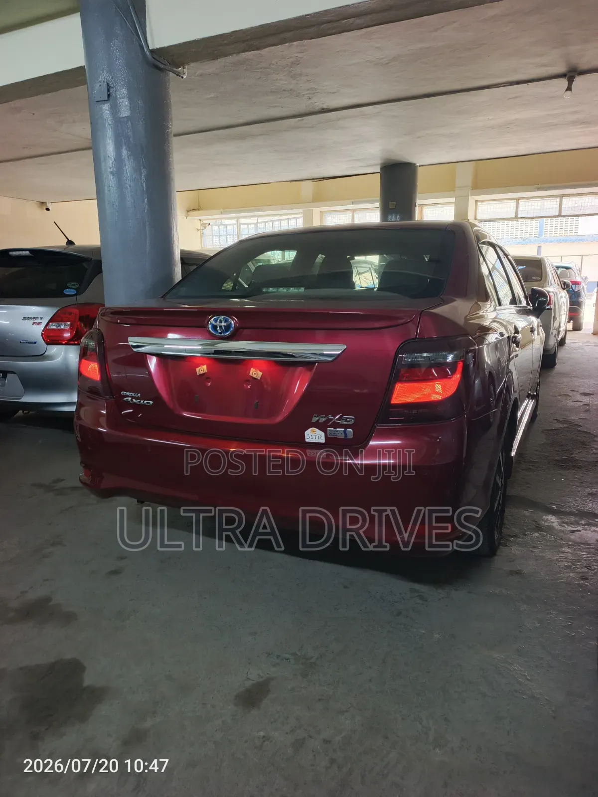 Toyota Axio 2019 Maroon