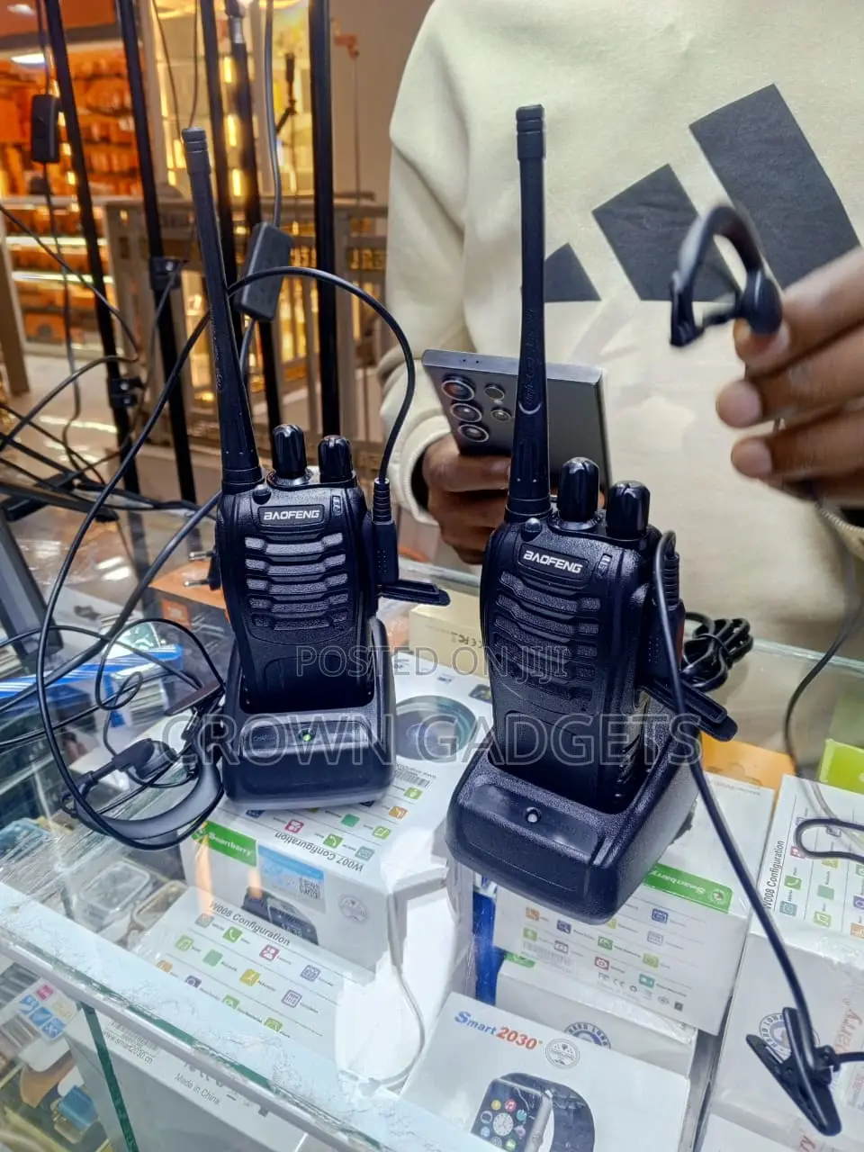 Baofeng BF-888S Rechargeable Walkie Talkie With Charger