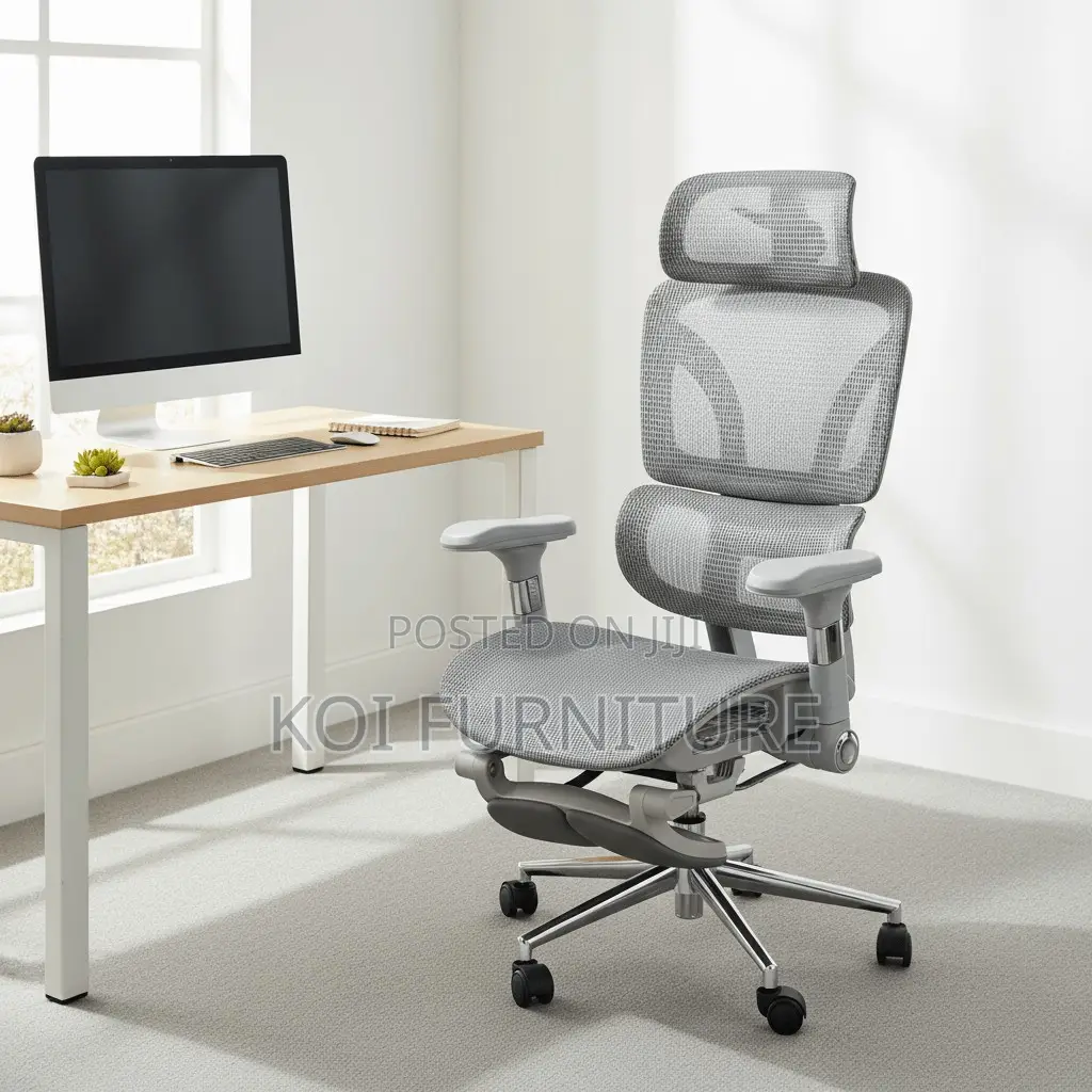 Office Chair; High Executive Orthopedic Office Chairs With Footrests