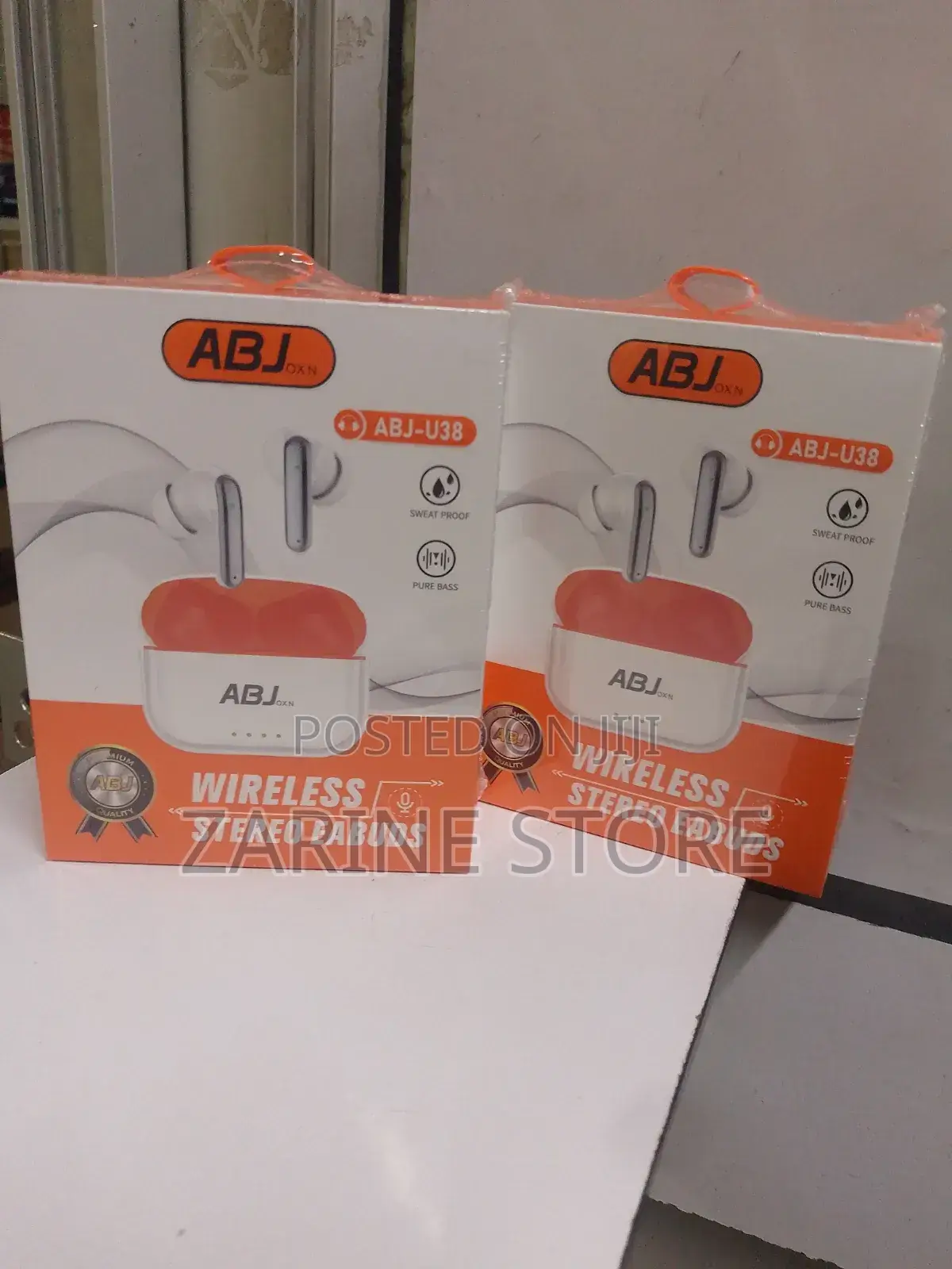 ABJ Wireless Stereo Type Wireless Earpods With Earbud