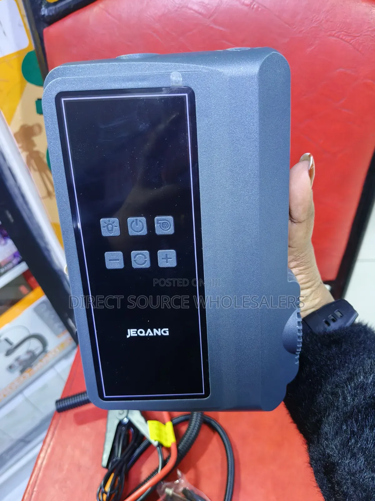 Emergency Car Jump Starter With LED Light Power Bank