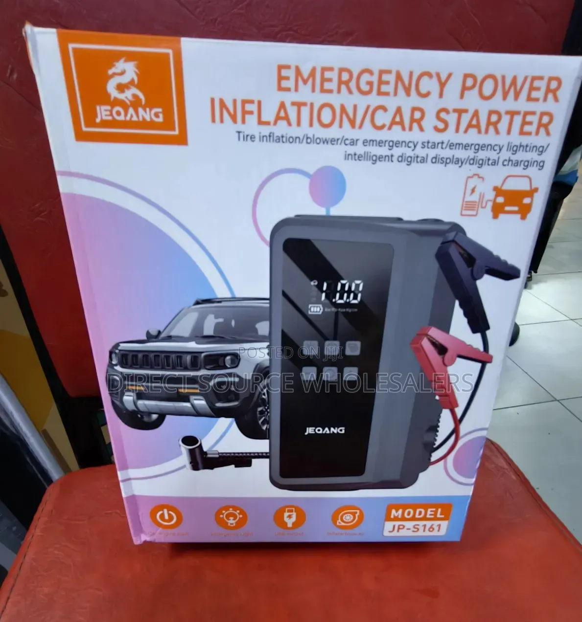 Heavy Duty 12V Car Battery Jump Starter Kit