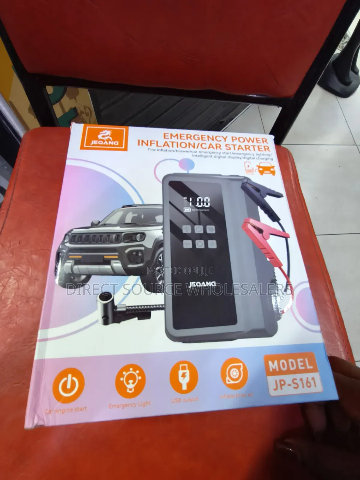 JP 5161 Digital Car Jump Starter Power Pack