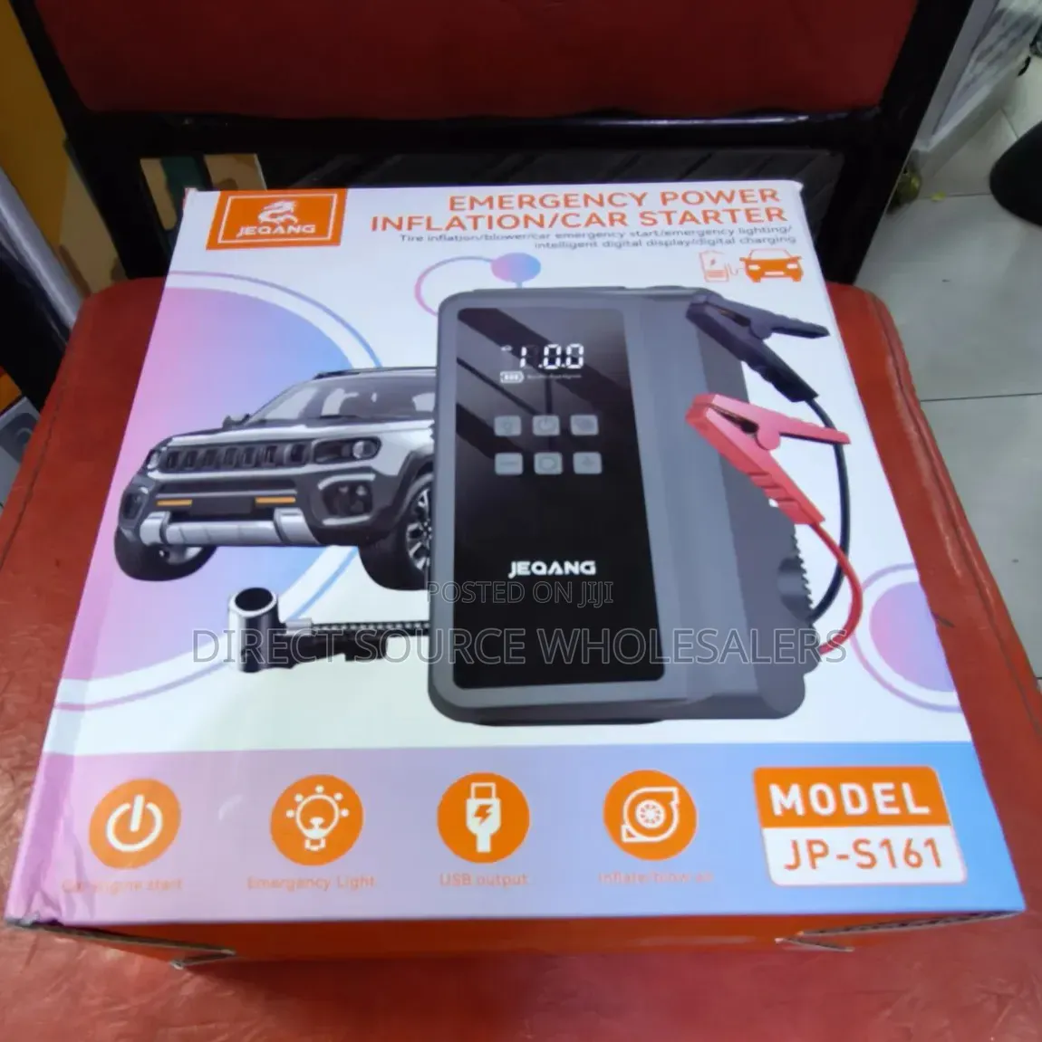 JP 5161 Digital Car Jump Starter Power Pack