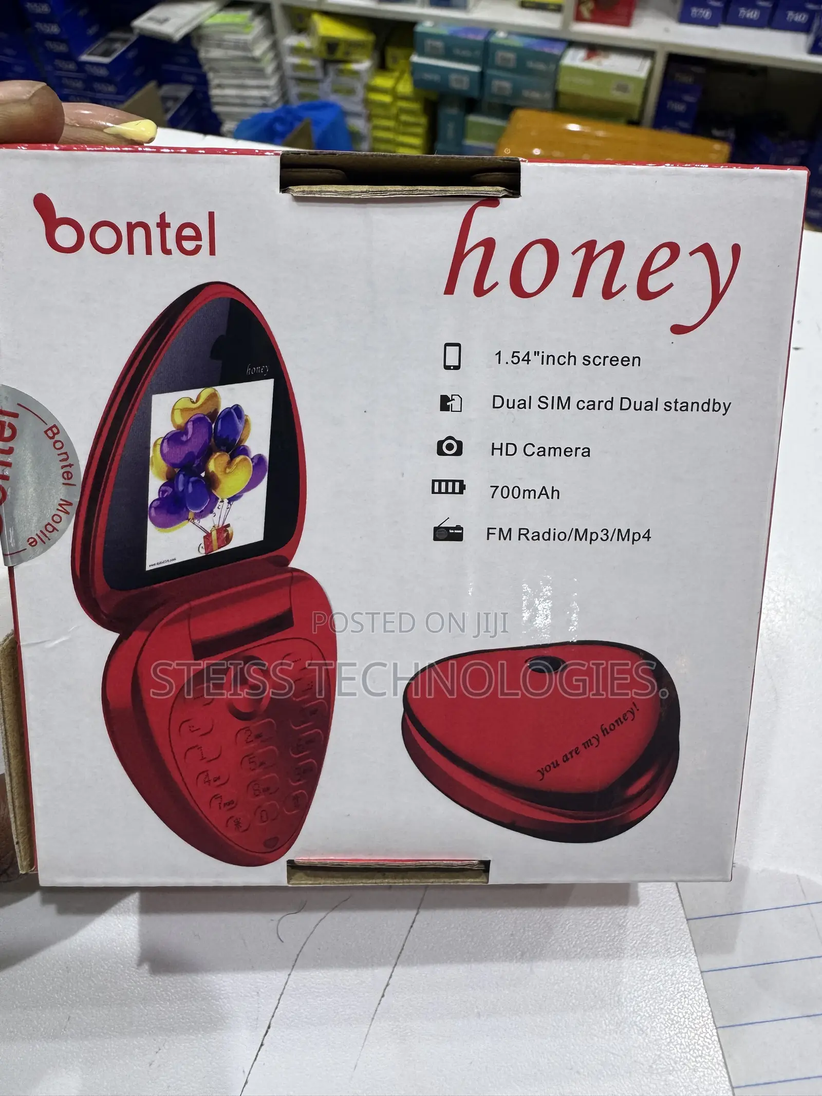 New Mobile Phone Red