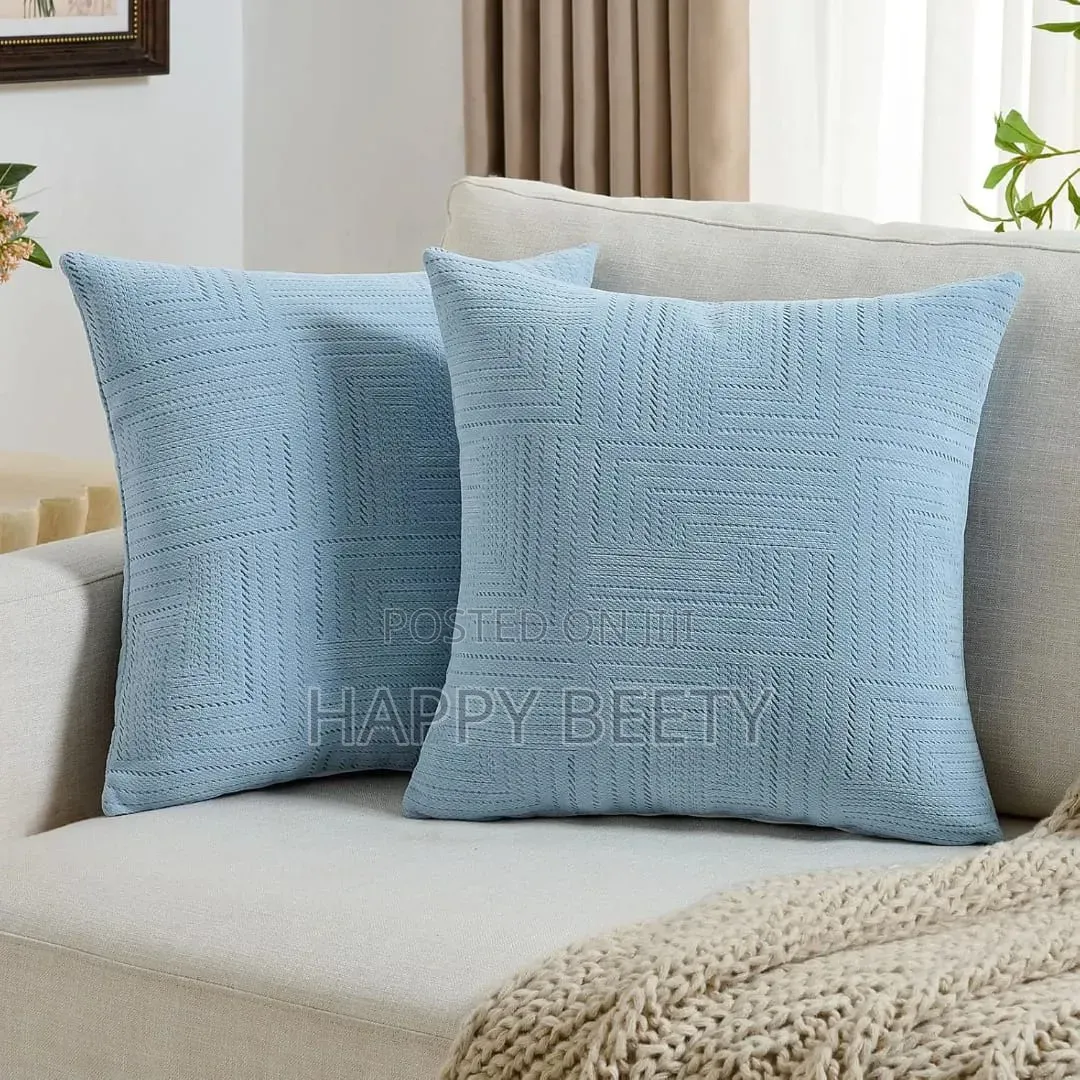 *Chenille Case With Elegant Luxury Jacquard Throw Pillow Covers