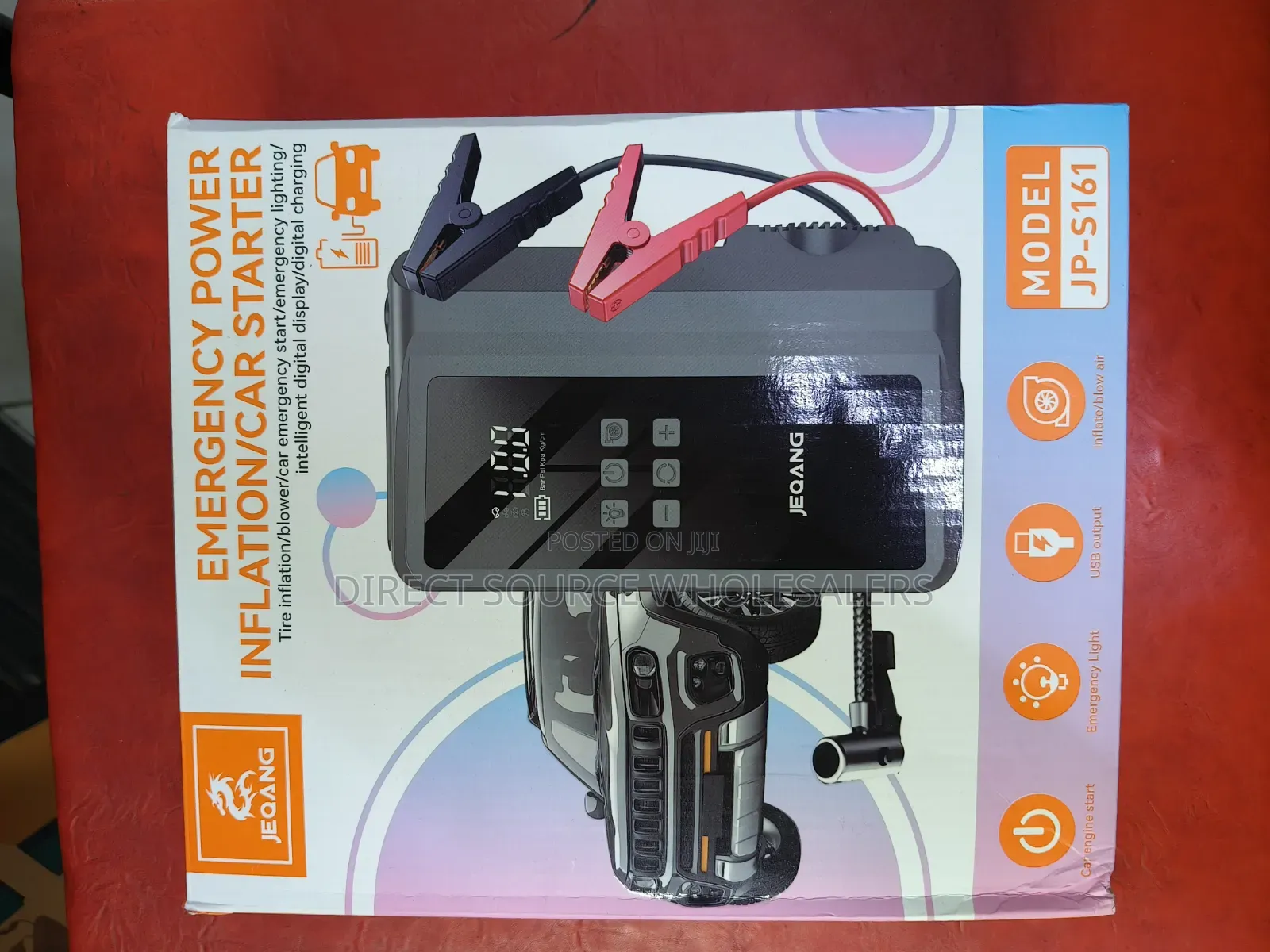 Smart JP5161 Car Battery Booster With USB Fast Charging