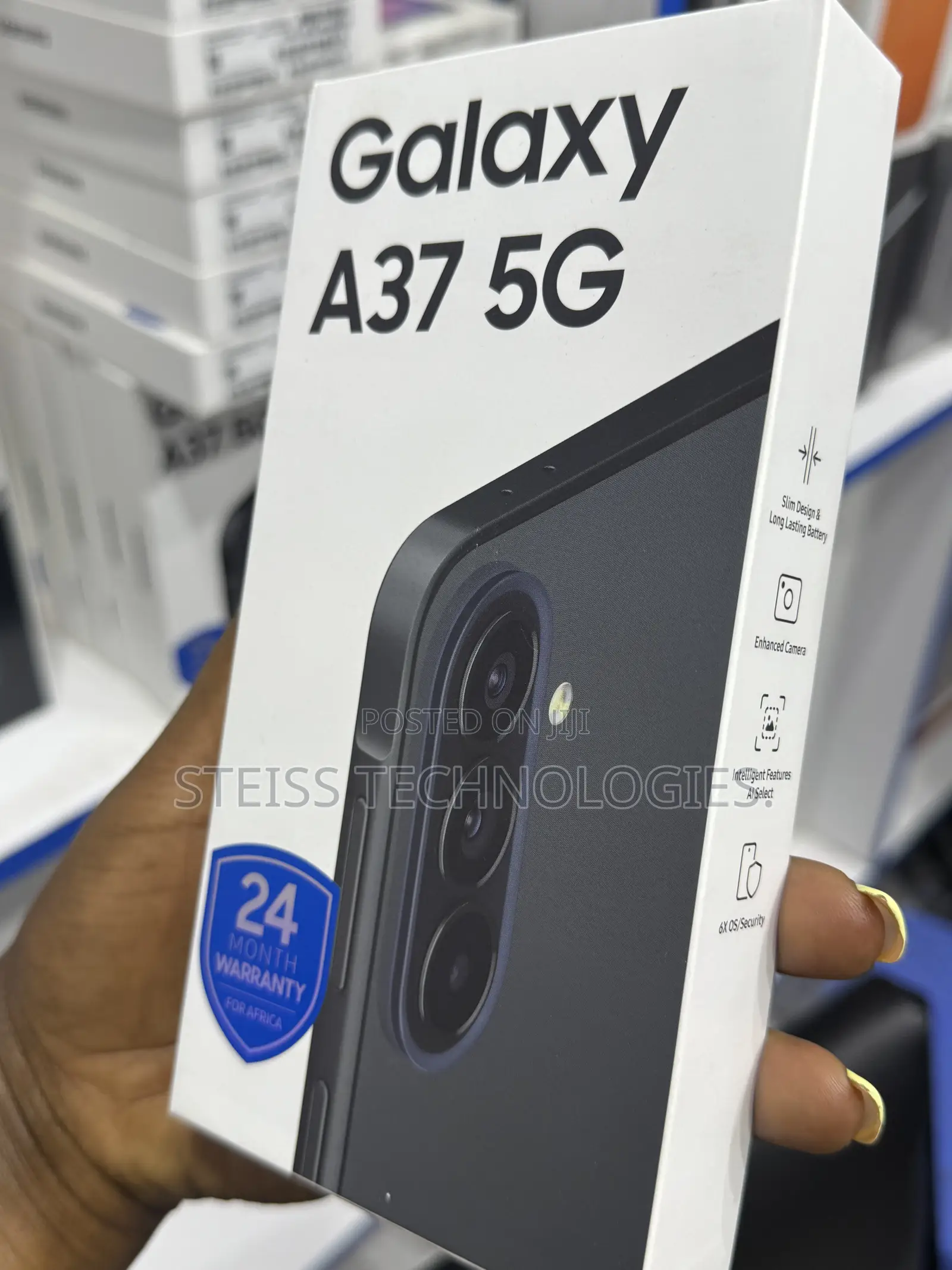 New Samsung Galaxy A37 128 GB Black