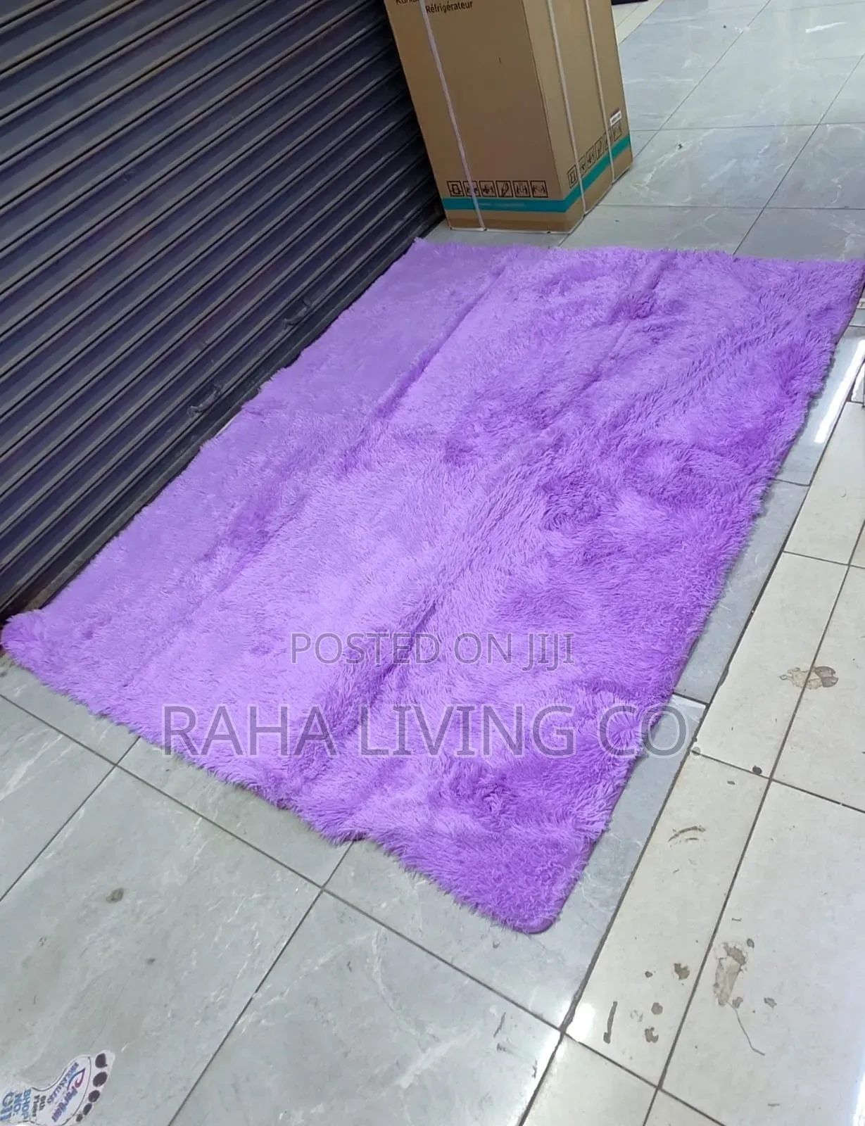 5×8 Fluffy Plain Carpet | Soft Living Room Rug