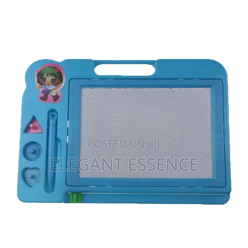 Wooden Kids Magnetic Drawing Board Erasable With a Pen Shapes