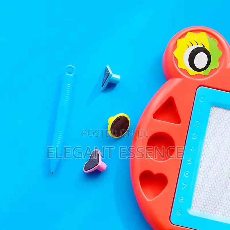 Wooden Kids Magnetic Drawing Board Erasable With a Pen Shapes