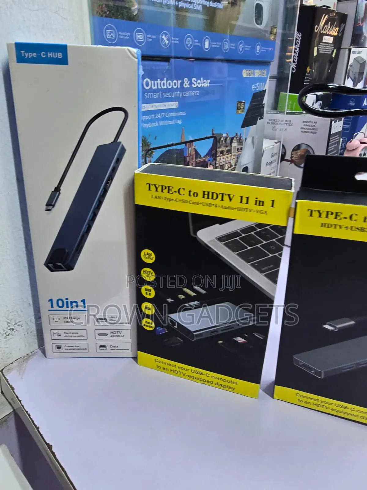 USB Type-C 11-in-1 Hub With Ethernet Card Reader Audio