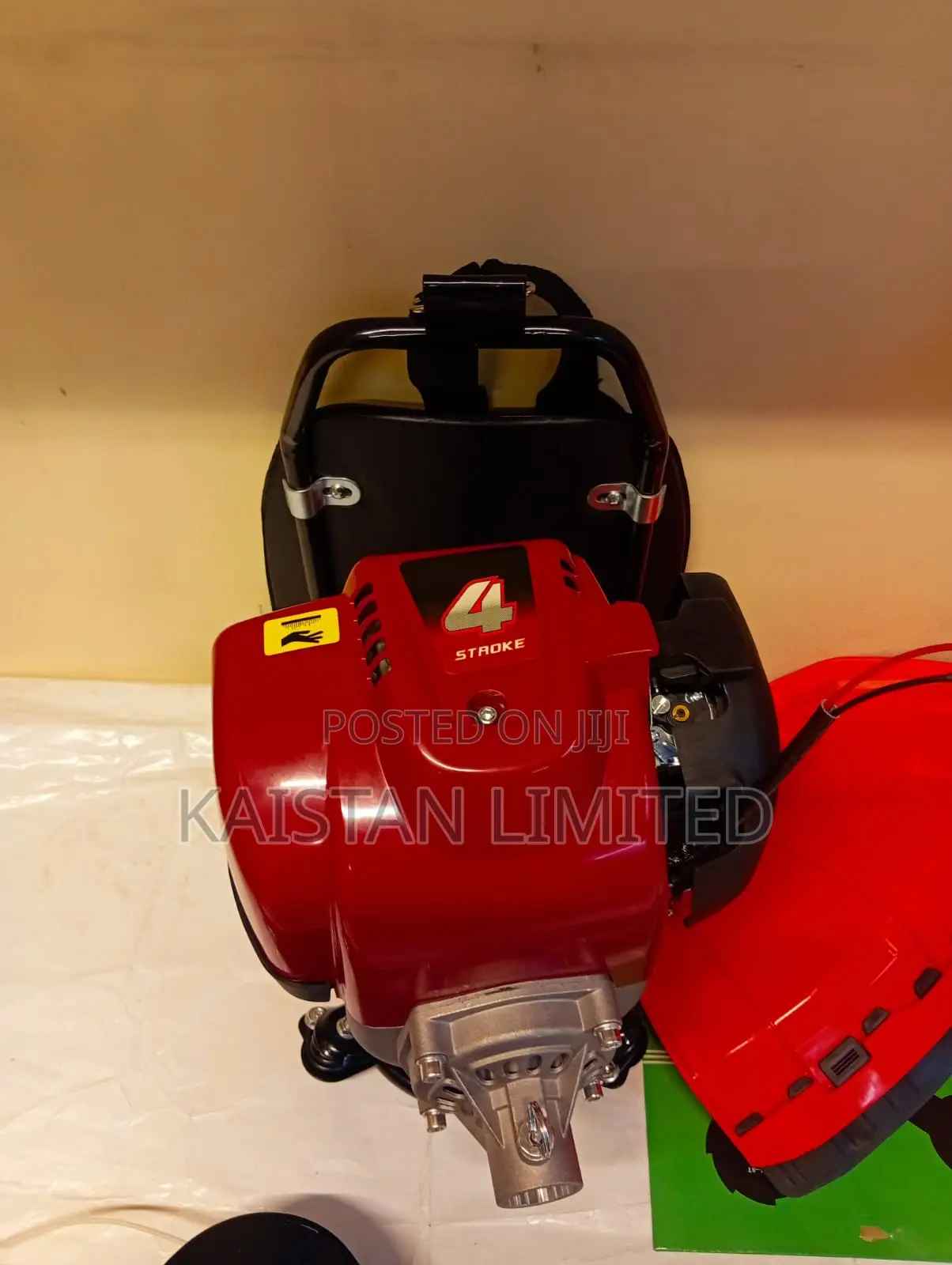 Premier Durable 4-Stroke Backpack Petrol Engine Grass Weed Trimmer