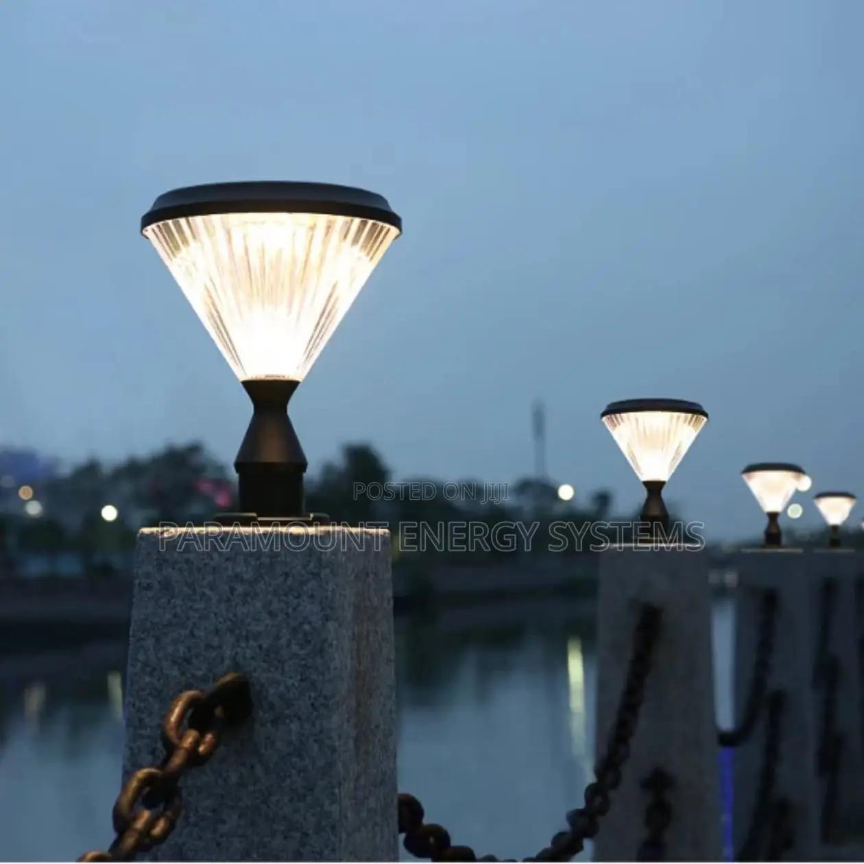 Wall Pillar Solar Lights