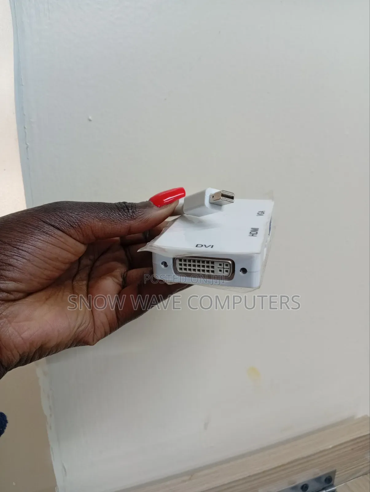 Mini Display to HDMI VGA DVI 3 in 1 Adapter