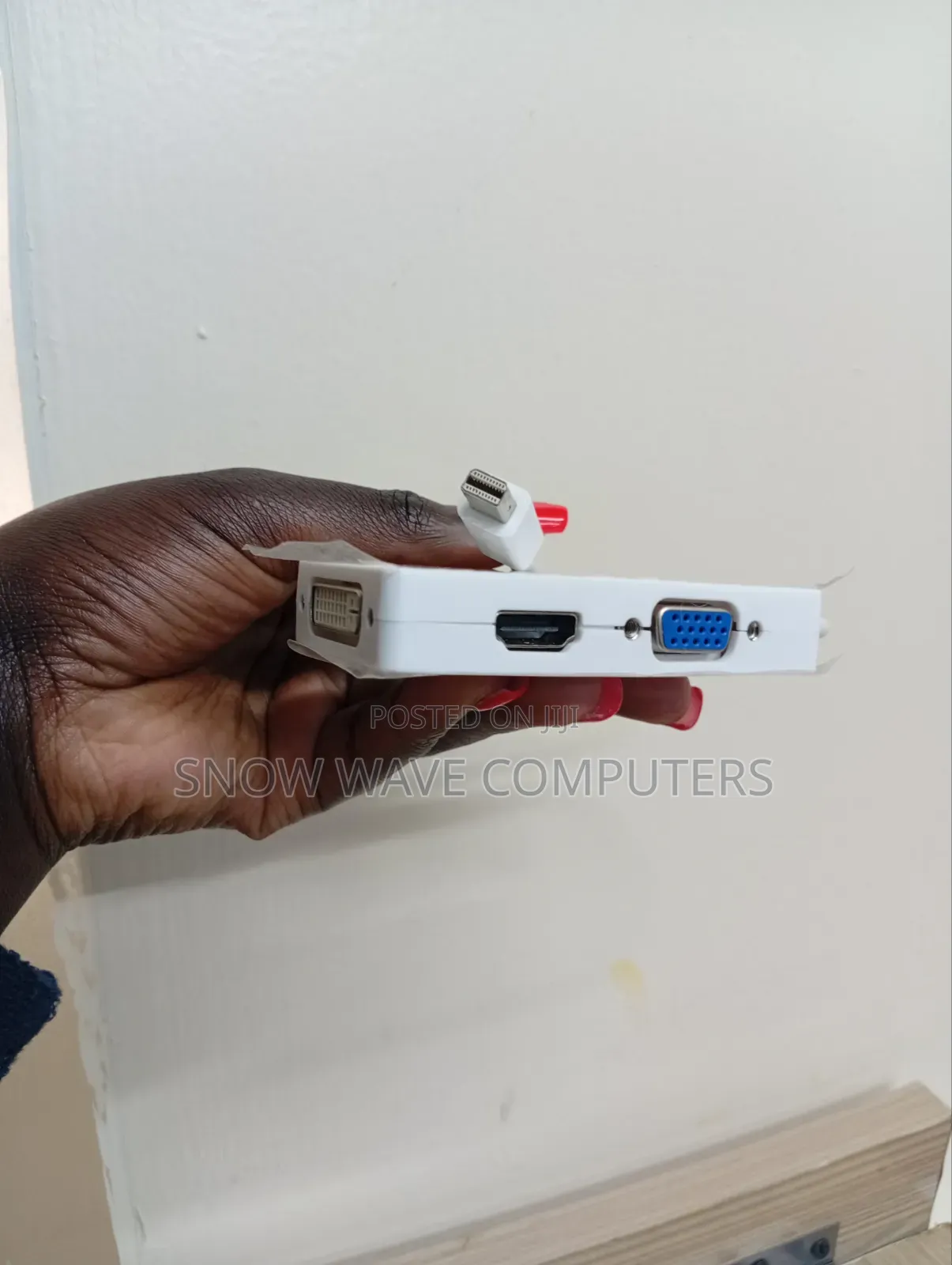 Mini Display to HDMI VGA DVI 3 in 1 Adapter