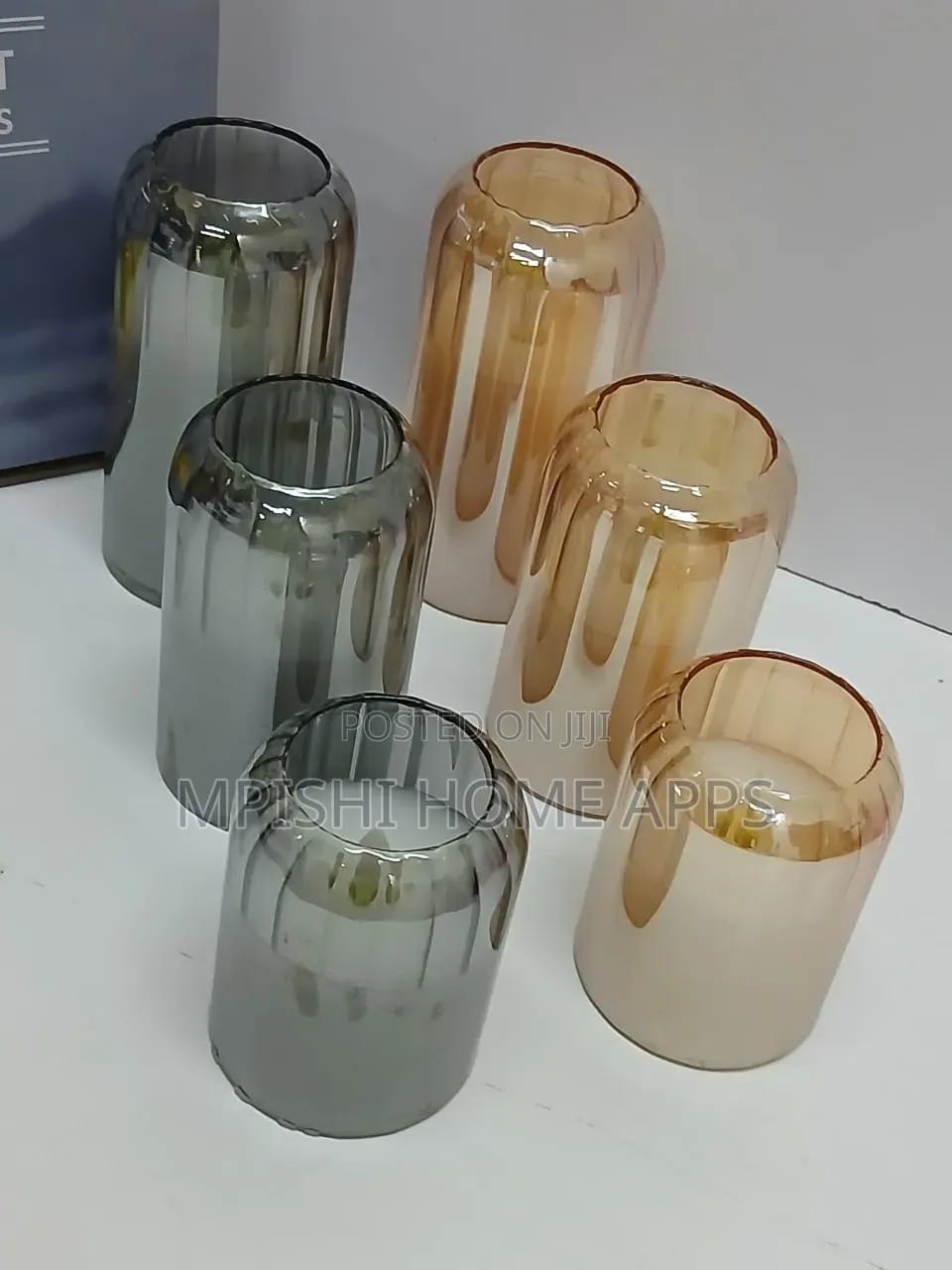 3 in 1 Glass LED Artificial Candles.