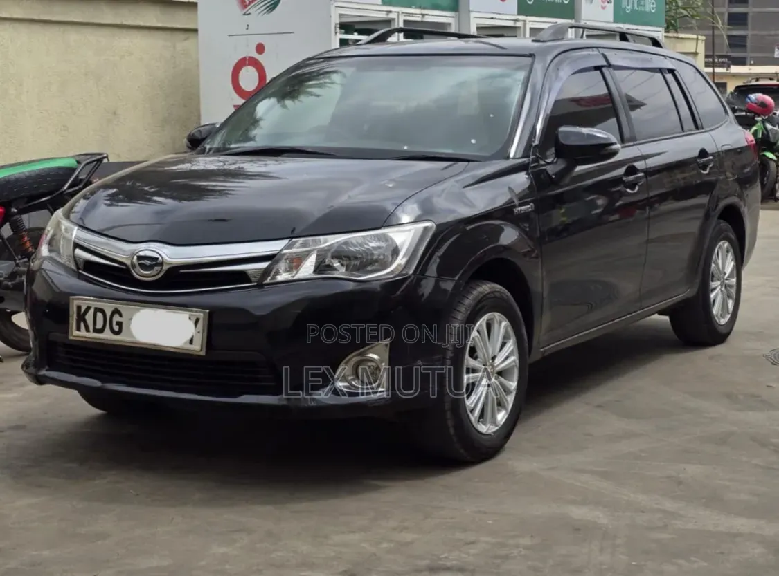 Toyota Corolla Fielder 2015 Matt Black
