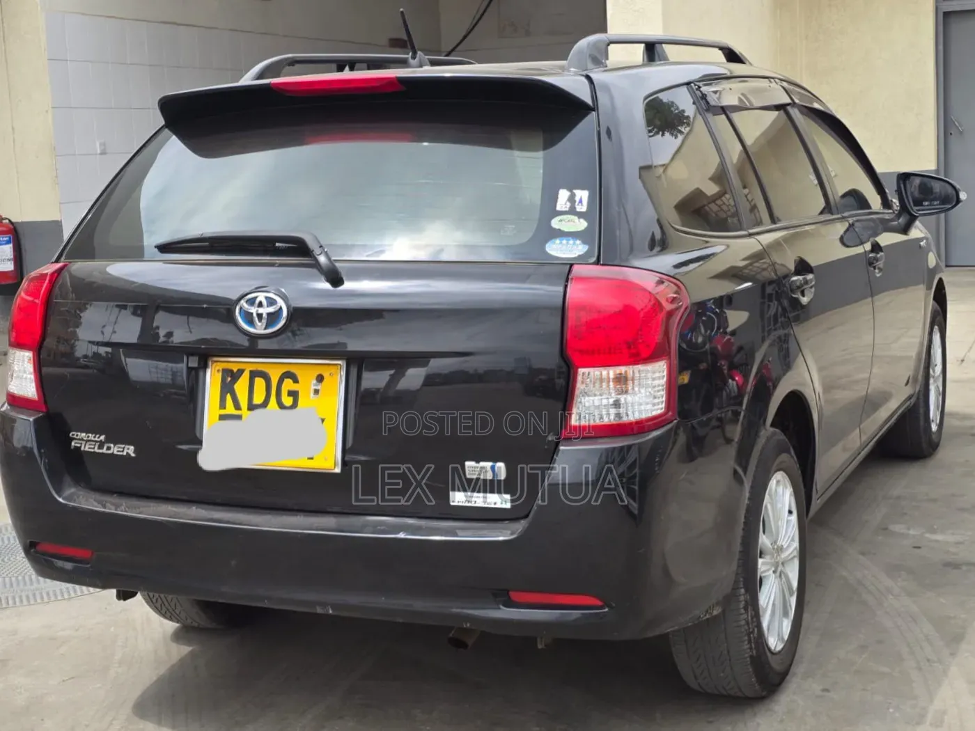 Toyota Corolla Fielder 2015 Matt Black