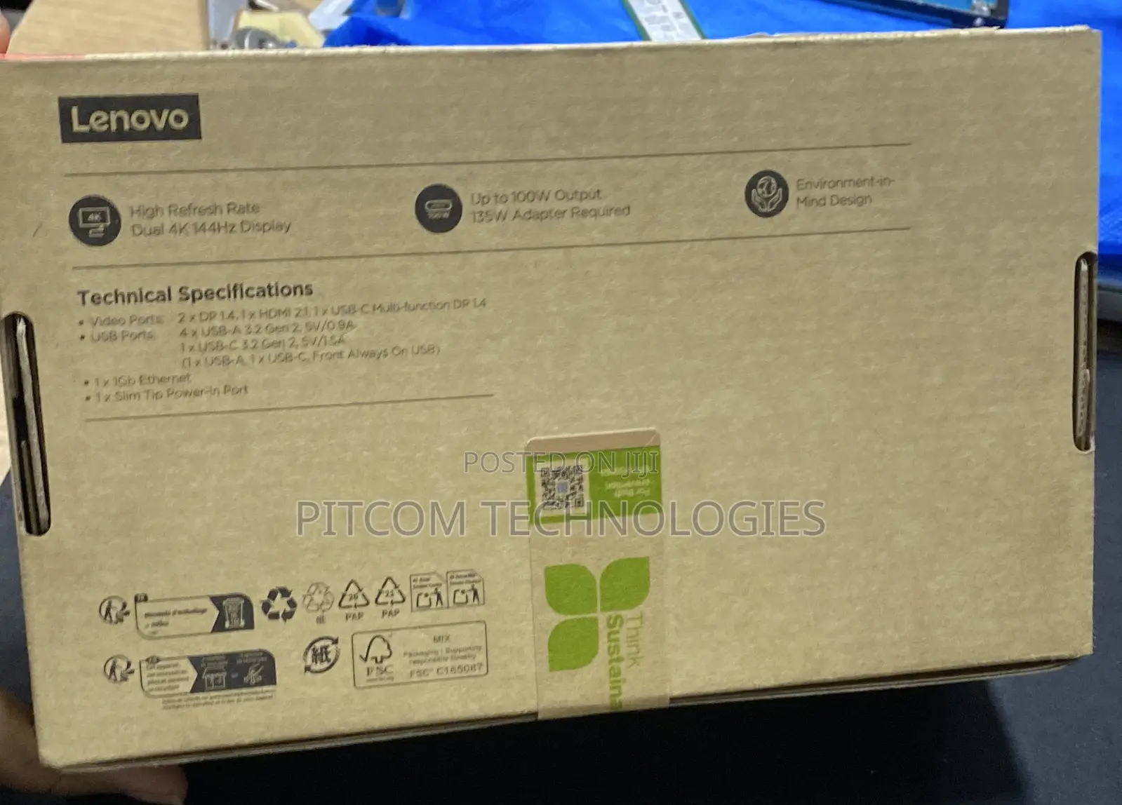 New Lenovo Thinkpad Usb4 Dock
