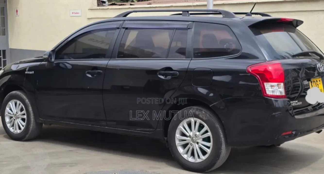 Toyota Corolla Fielder 2015 Matt Black