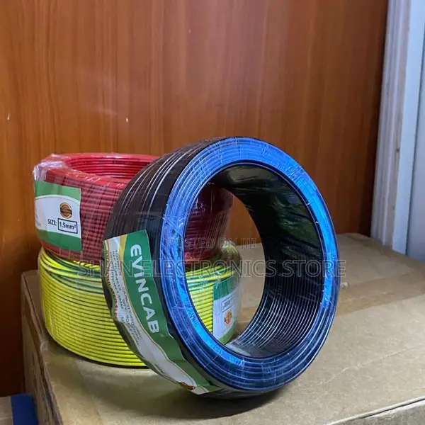 Suitable Red/Yellow/Black Single Core 2.5 MM SQ Voltage 450/750v 90M