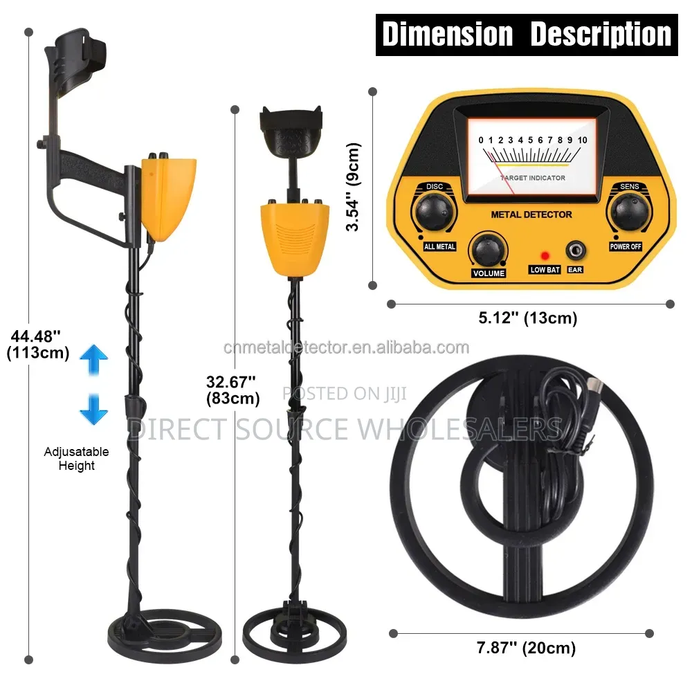 Professional MD-5090 Metal Detector for Beginners & Experts