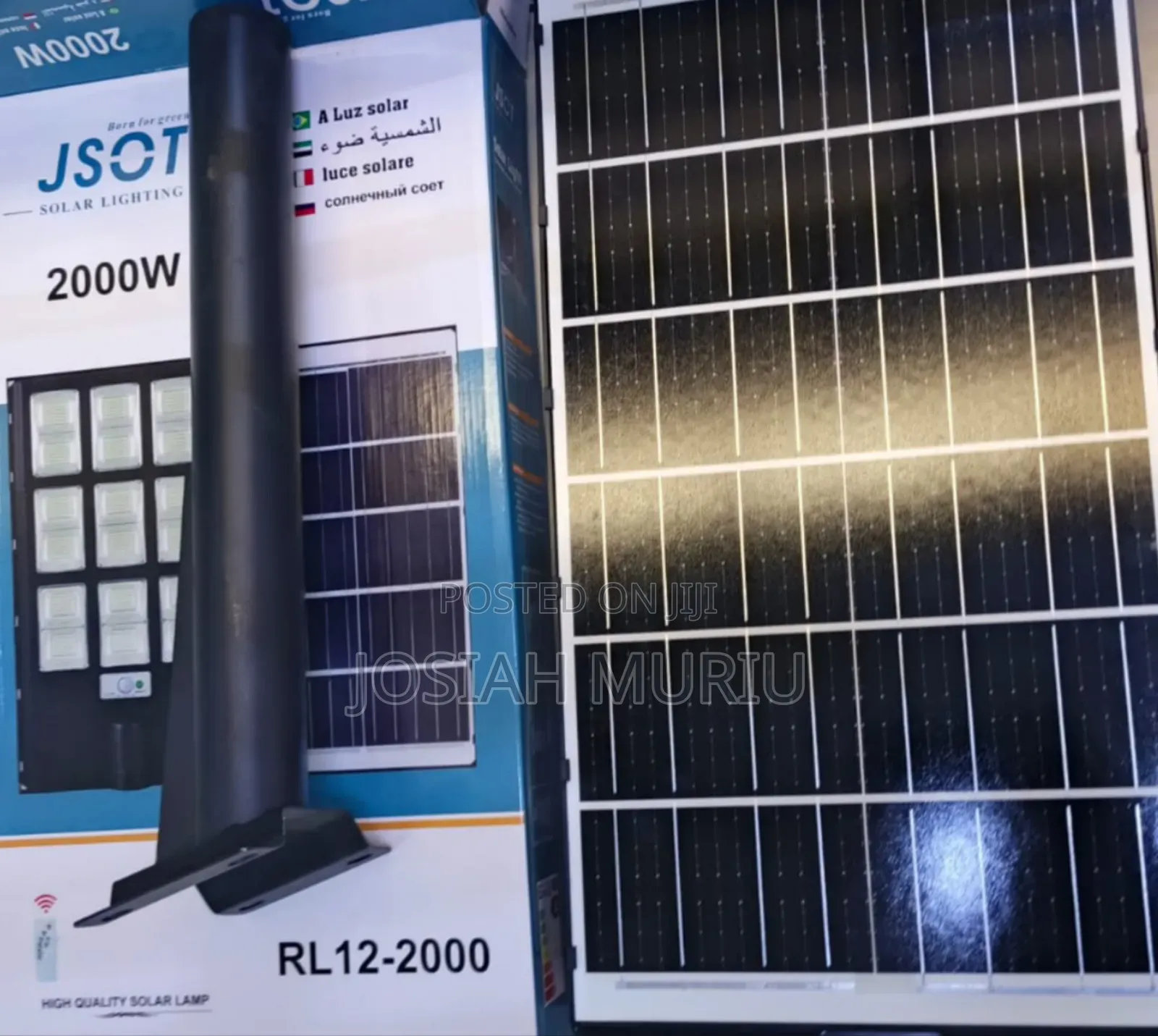 Jsot 2000w Solar Streetlight