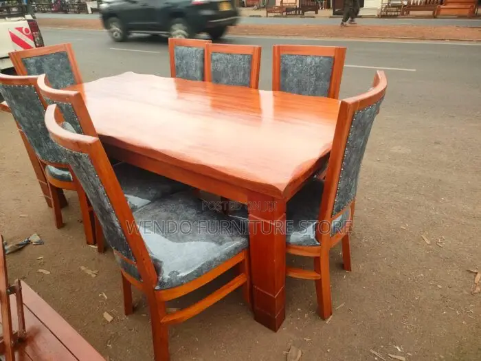 Dining Set : Mahogany 6-Seater Dining Set