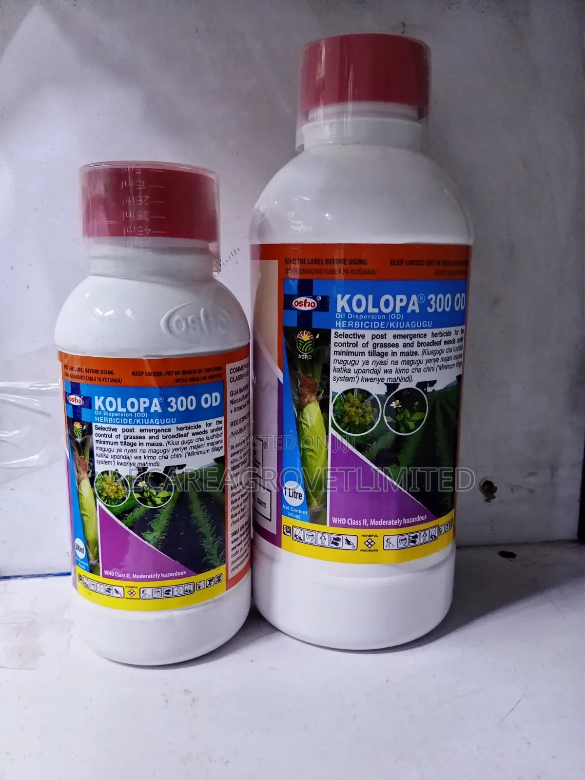 Kolopa 300od Herbicide Oil Dispersion 500ml, 1litre