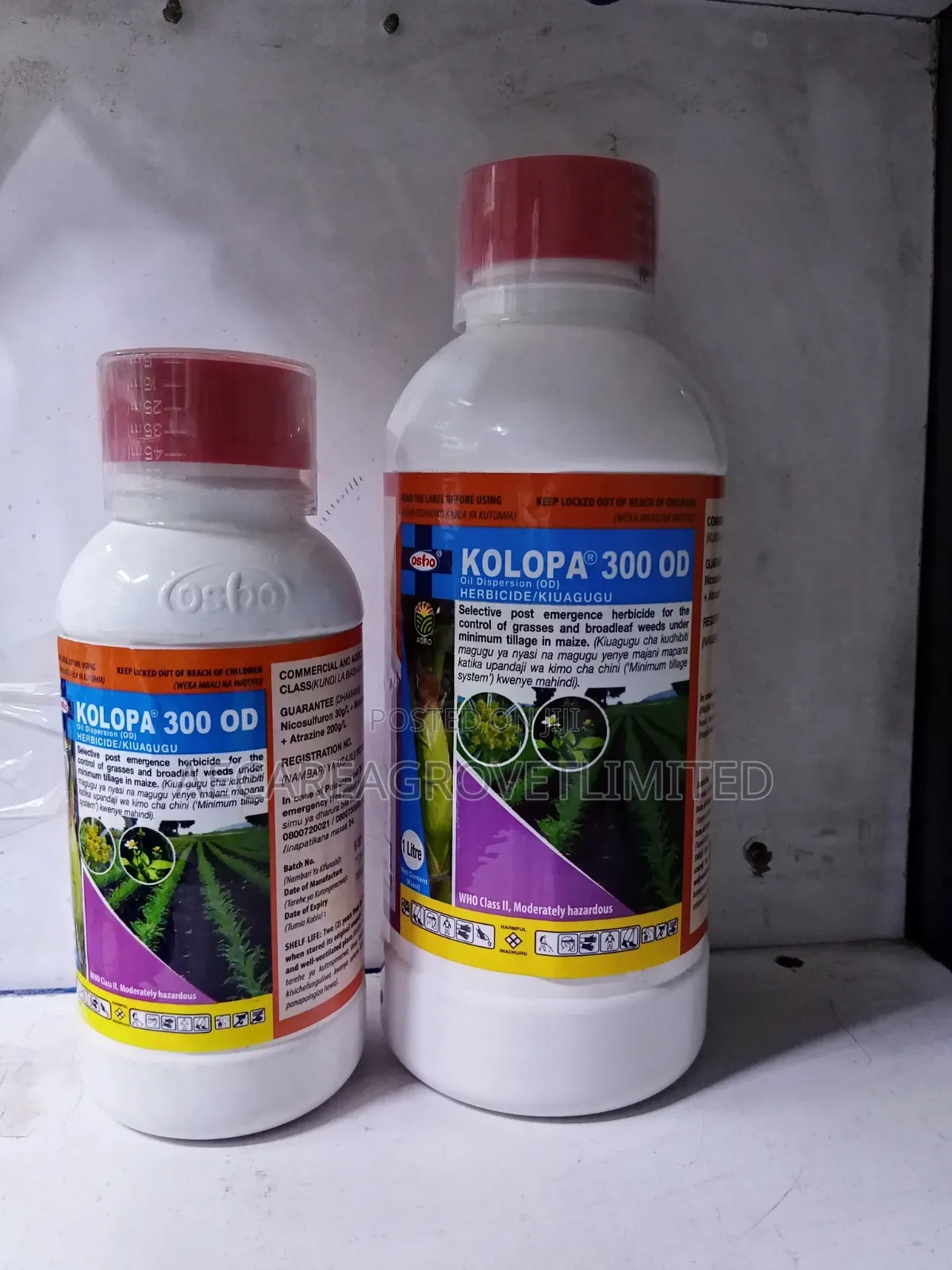 Kolopa 300od Herbicide Oil Dispersion 500ml, 1litre