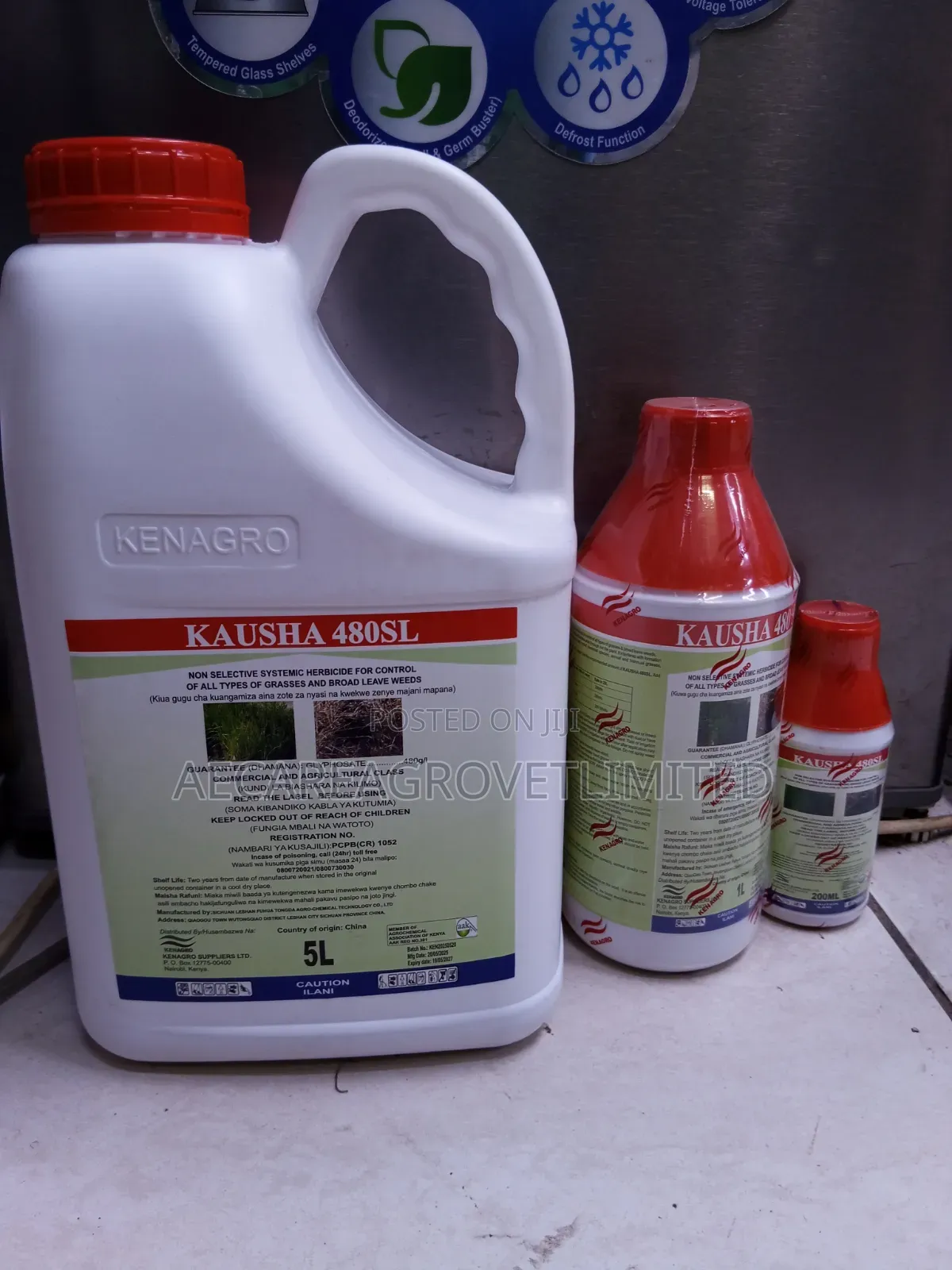 Kausha 480sl Herbicide Non- Selective 200ml, 1l, 5l