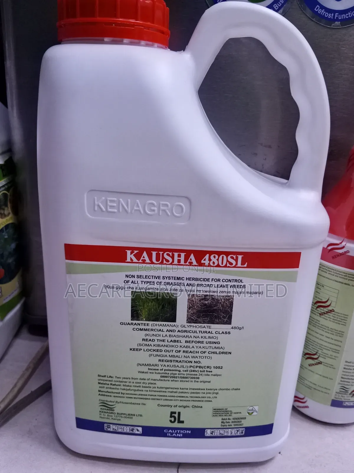 Kausha 480sl Herbicide Non- Selective 200ml, 1l, 5l