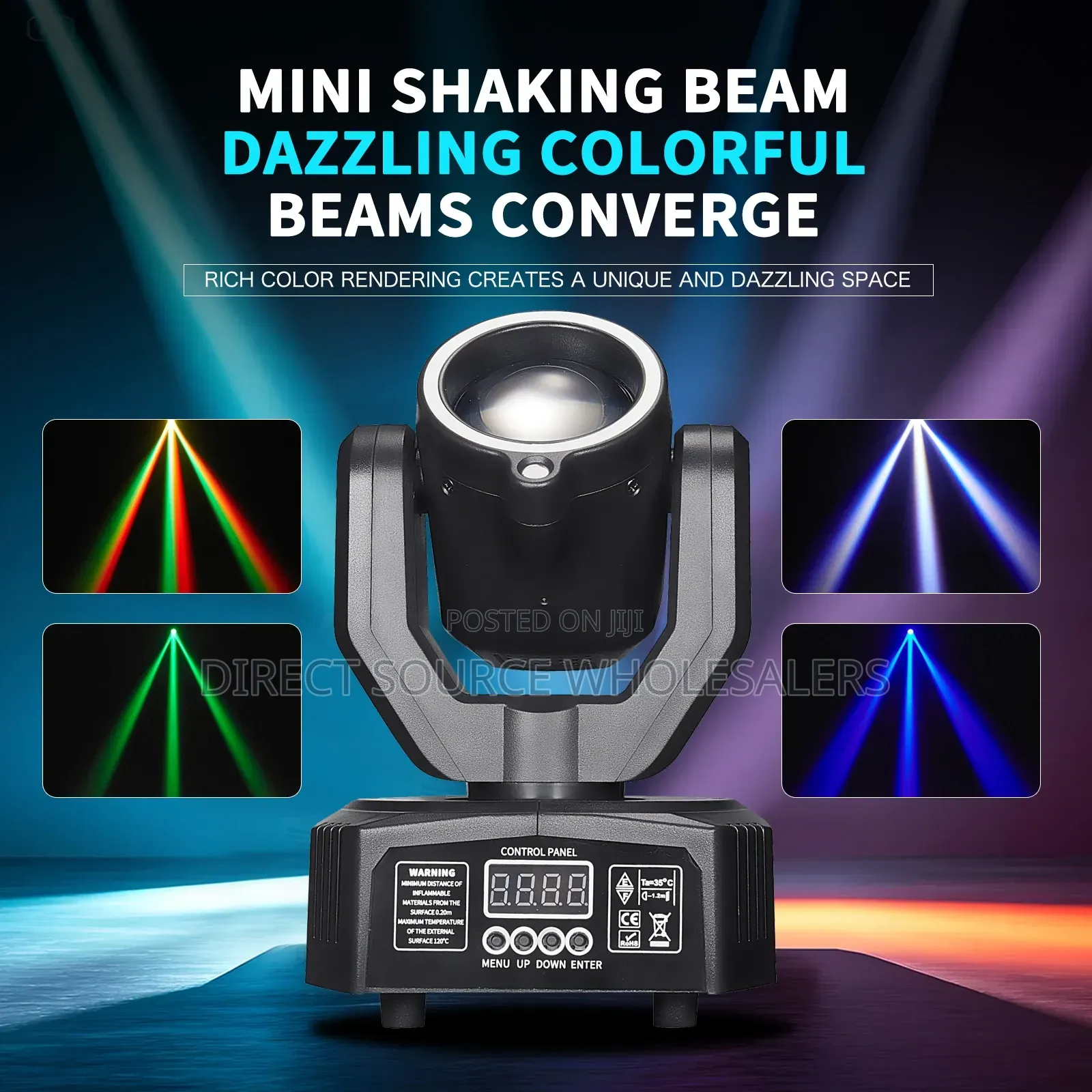 Energy Saving RGB LED PAR Light – Multi-Color Stage Lighting