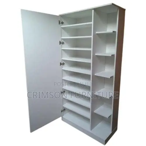 Modern Wooden Shoe Rack Free Standing Shoe