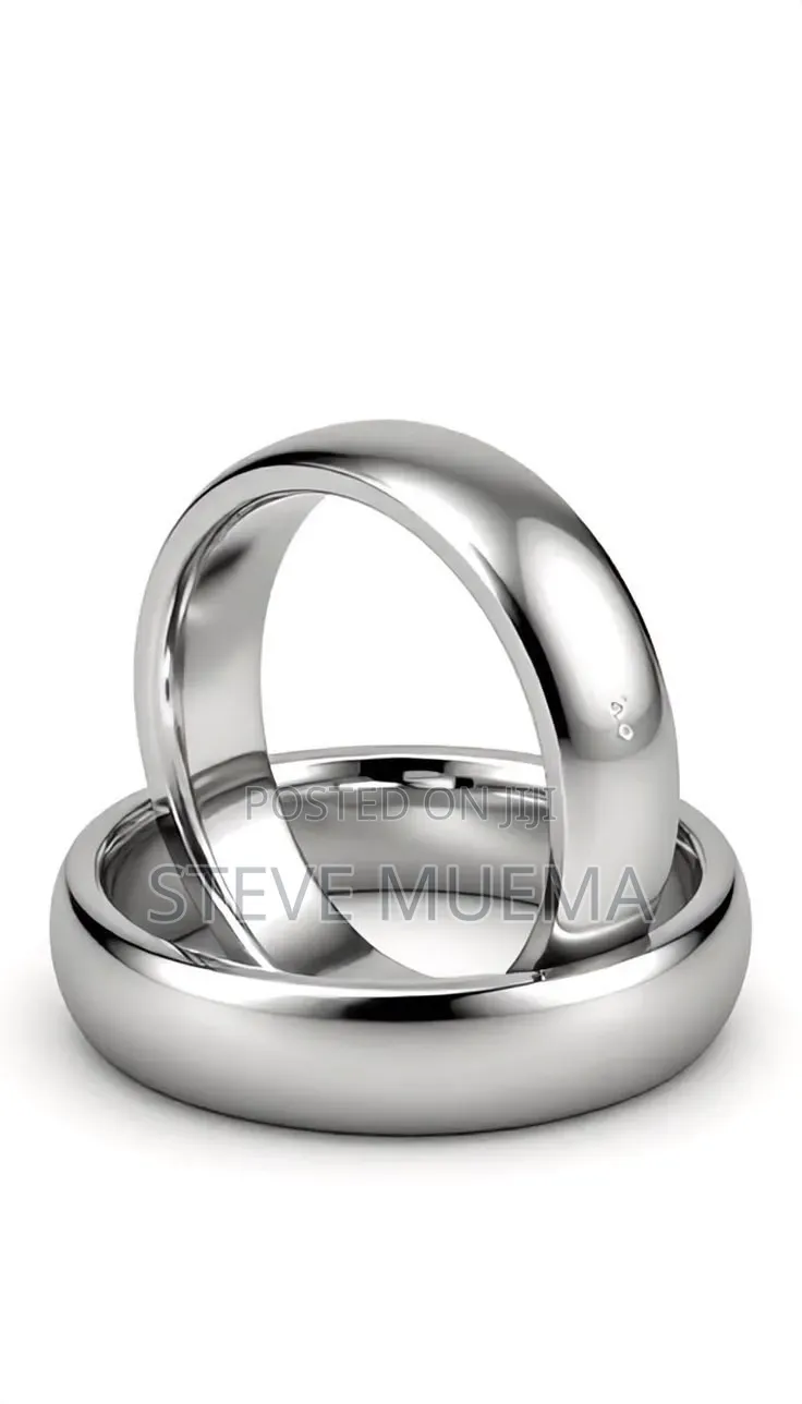 Pure Silver 925 Wedding Ring.