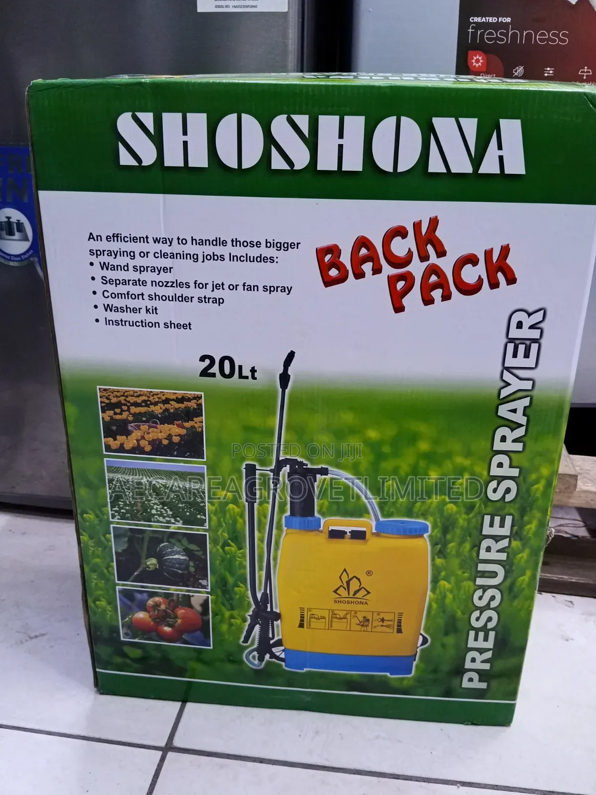 Knapsack Sprayer Shoshona 20litres
