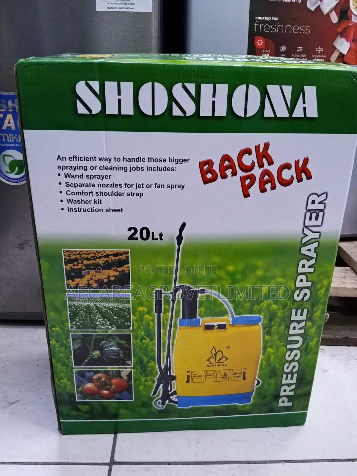 Knapsack Sprayer Shoshona 20litres