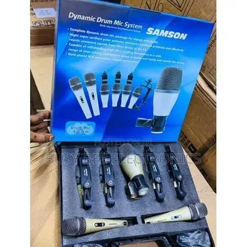 Samson Dynamic 7Sets Drum Microphone