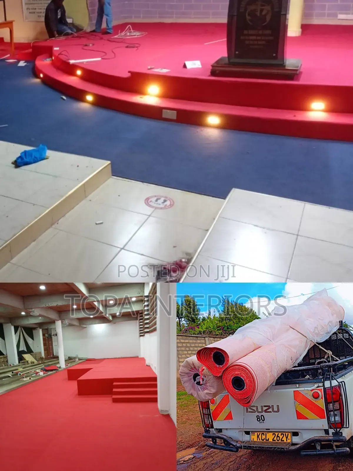 Countrywide Supply and Installation of Church Altar Carpets