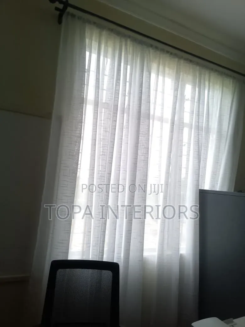 White Sheers for Living Room and Bedroom Transparent Curtains