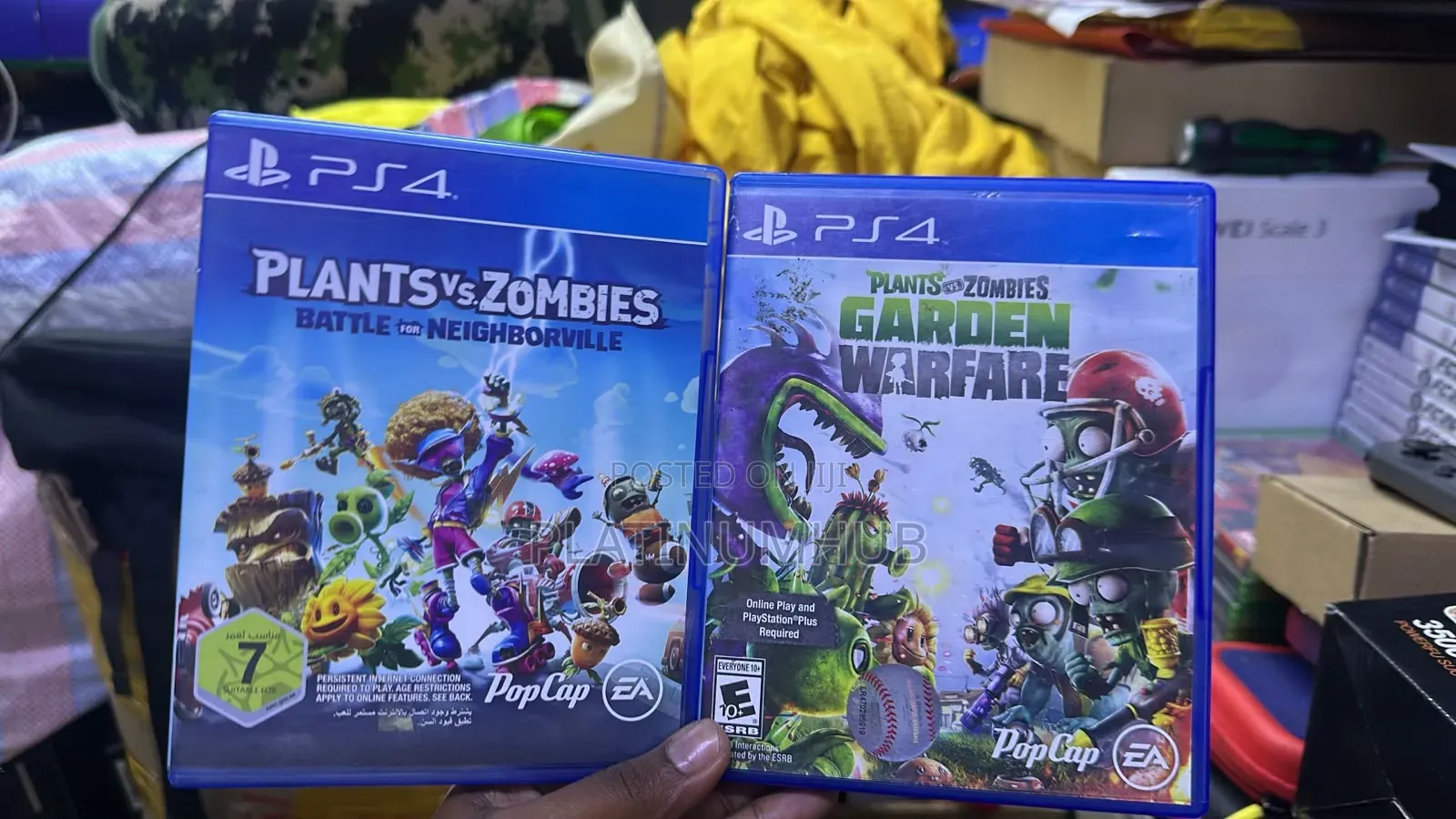 Plants vs Zombies Ps4 Used Game.