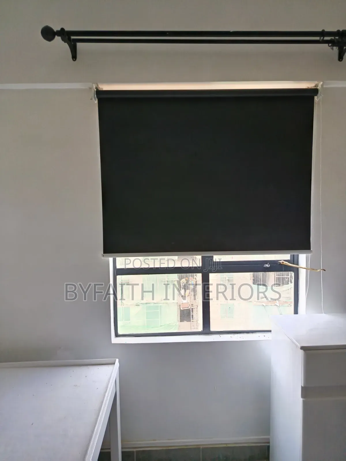 Well Fitting Blackout Zebra Kitchen Window Blinders