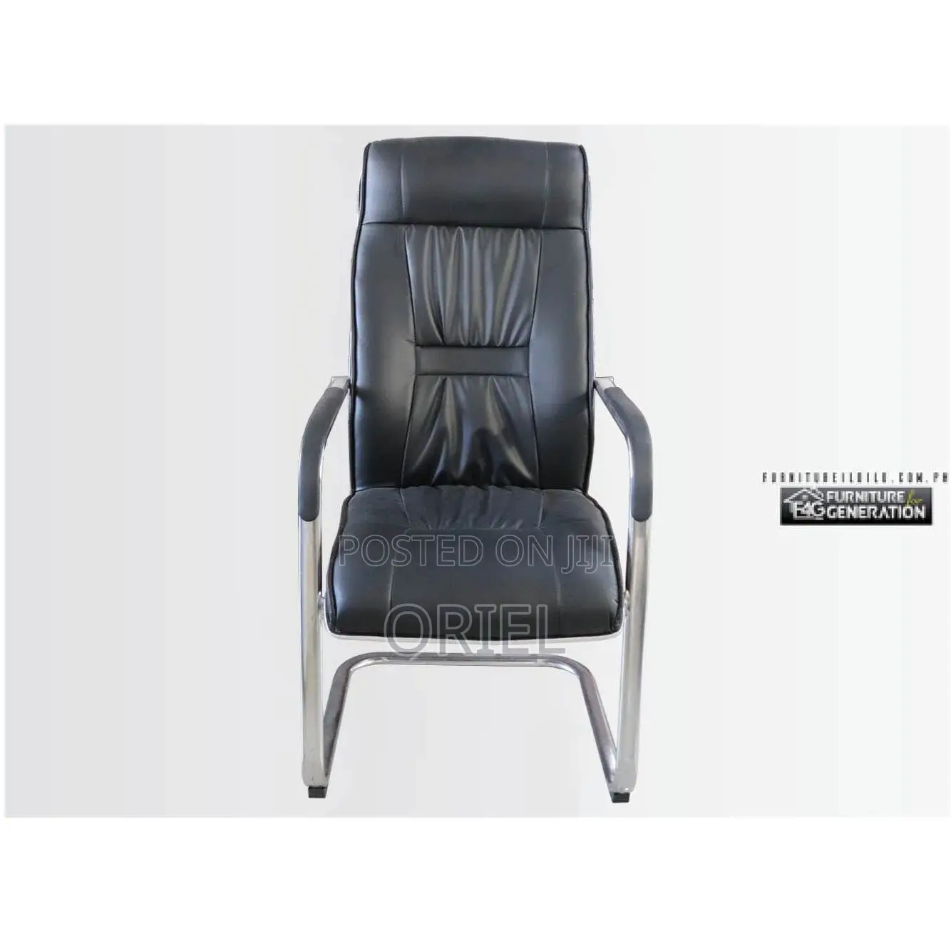 Office Visitor Chair : PU Leather Conference Chair
