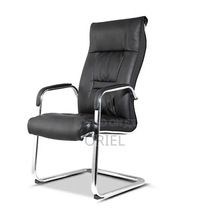 Office Visitor Chair : PU Leather Conference Chair