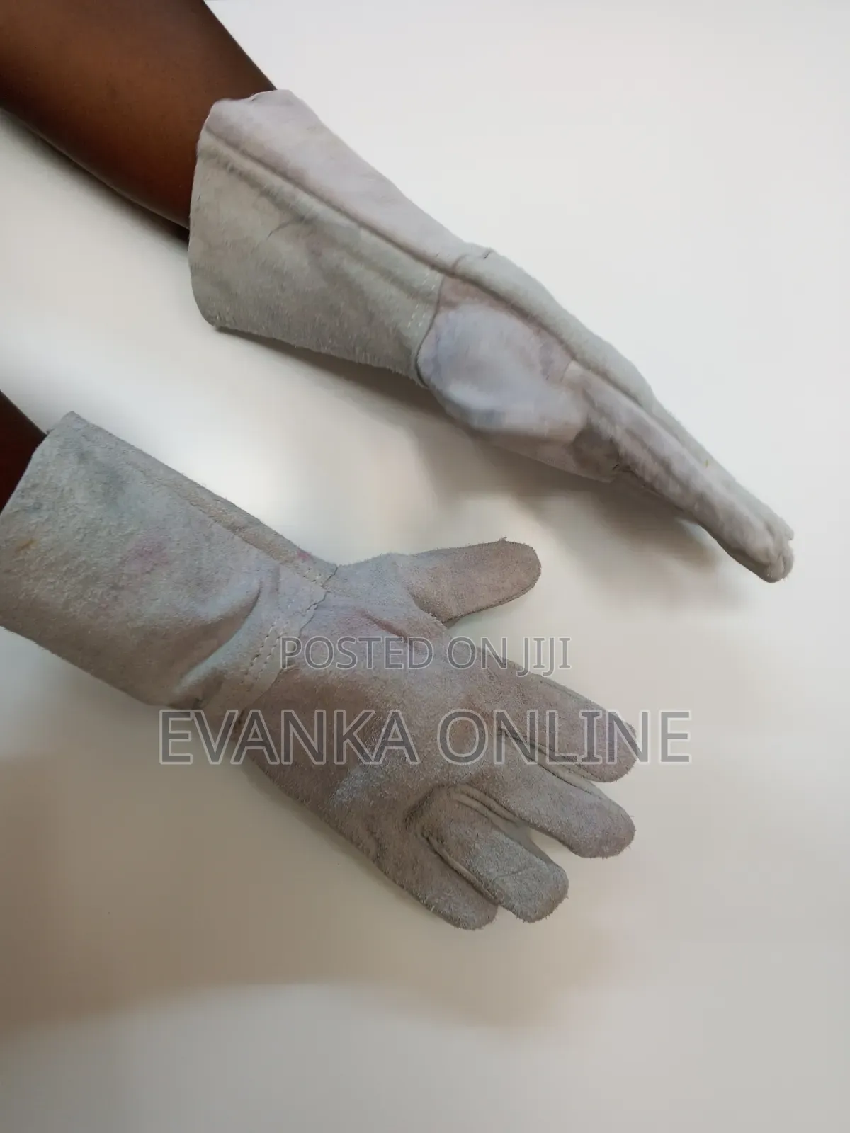 Heavy Cowhide Leather Safety Gloves